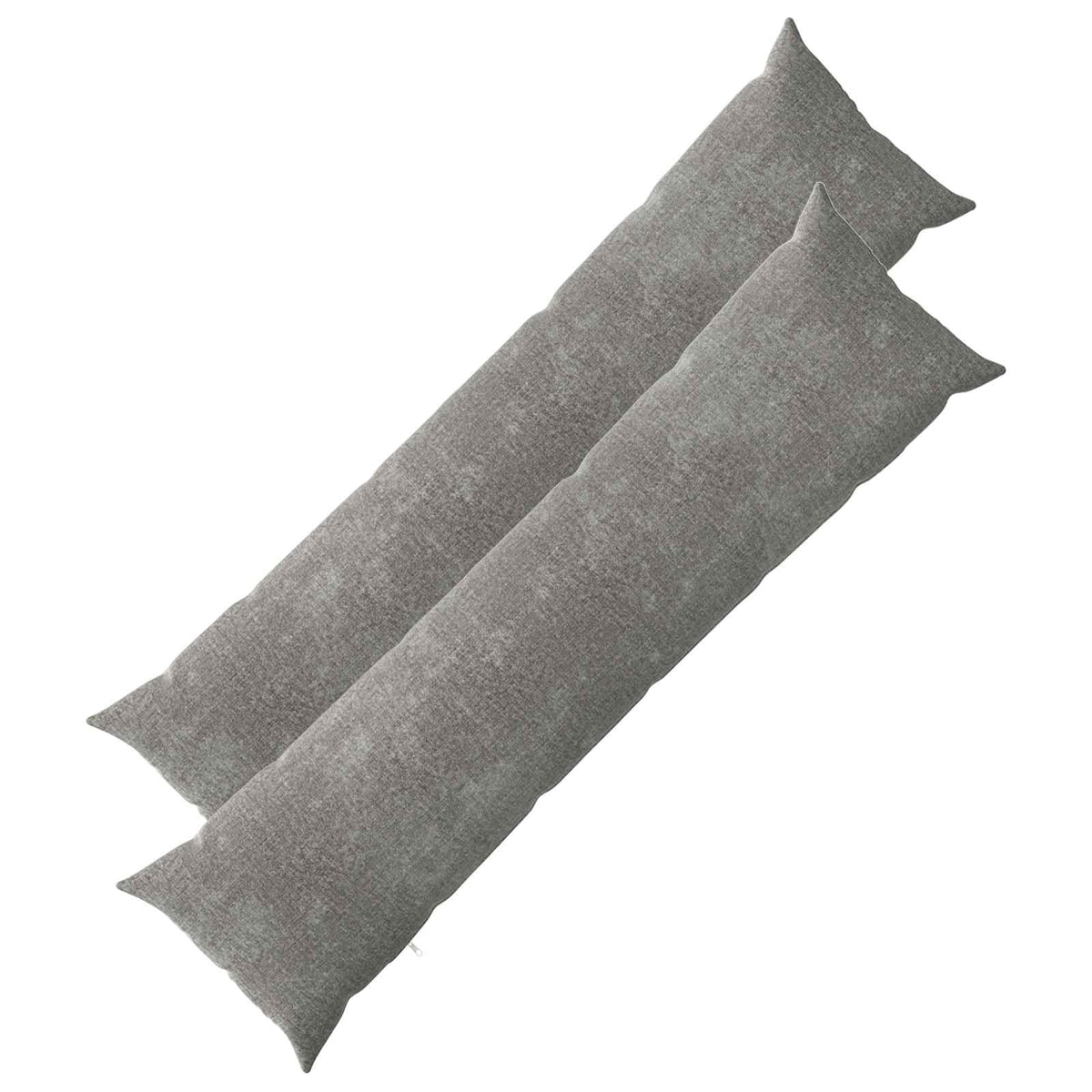 vidaXL Kussensloop 6 st HEERLEN Donkergrijs 30 x 30 cm Chenille Stof
