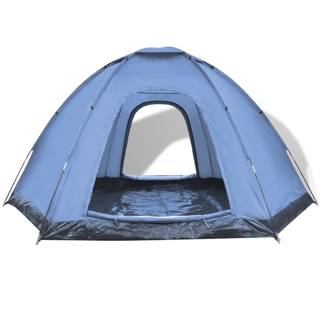 vidaXL Tent 6-persoons blauw