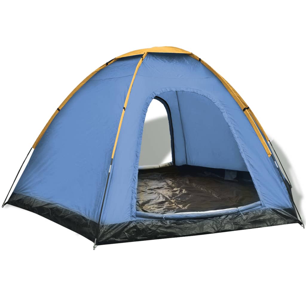 vidaXL Tent 6-persoons blauw