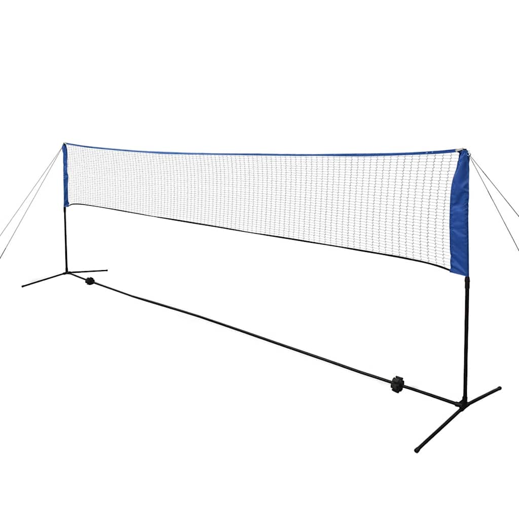 vidaXL Badminton net met shuttles 300x155 cm