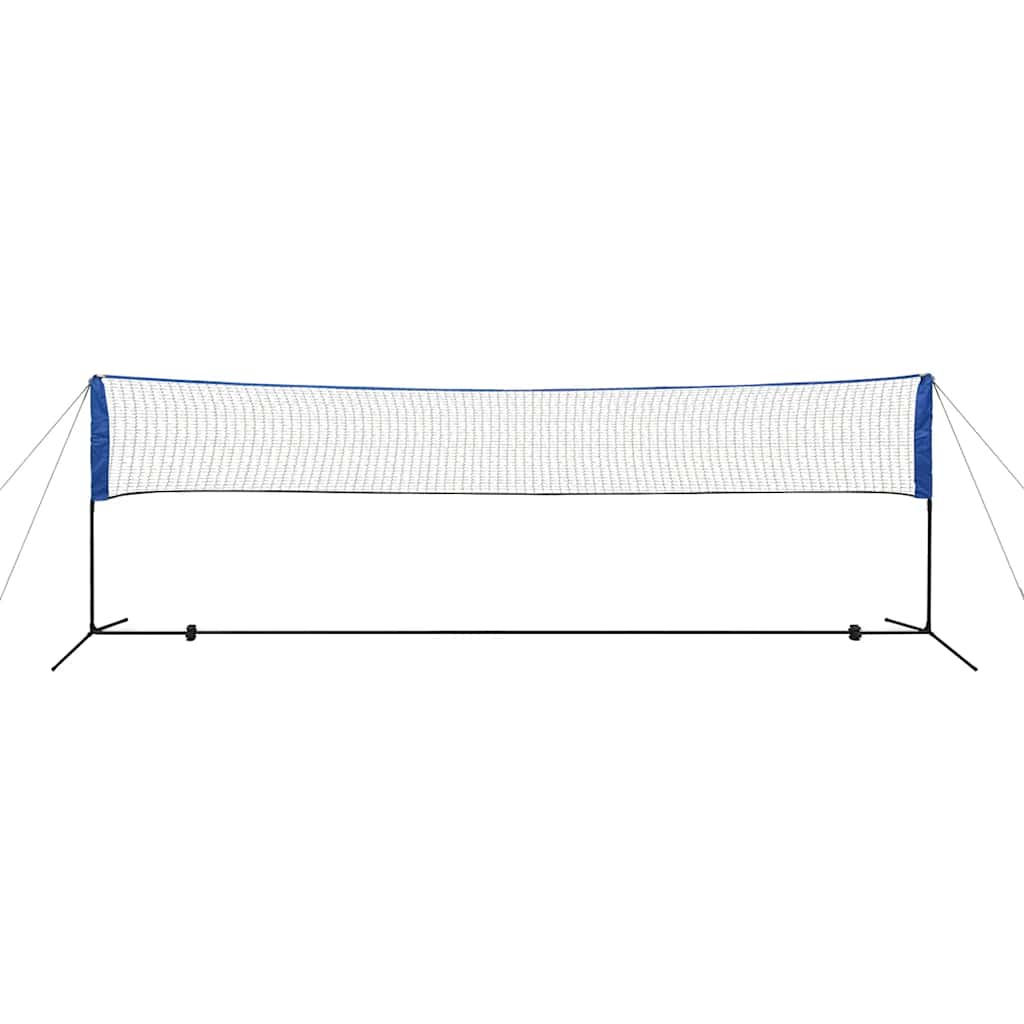 vidaXL Badminton net met shuttles 300x155 cm