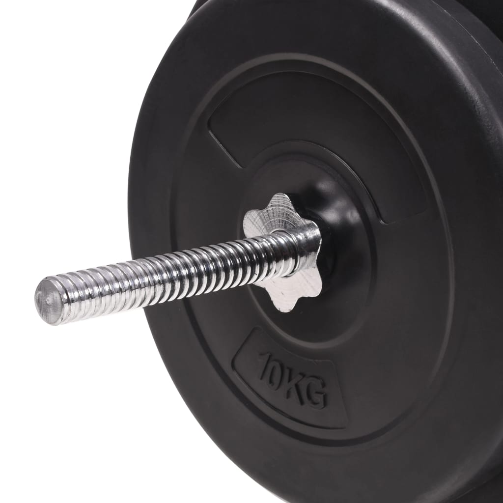 vidaXL Halterset 60 kg