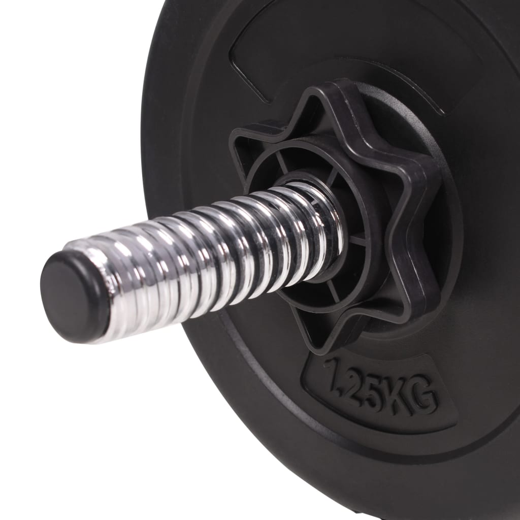 vidaXL Halterset 60 kg
