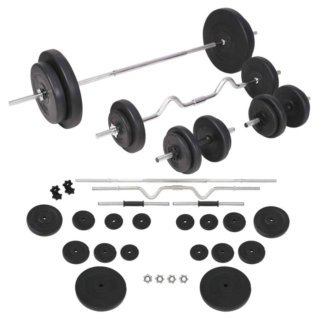 vidaXL Halterset 60 kg