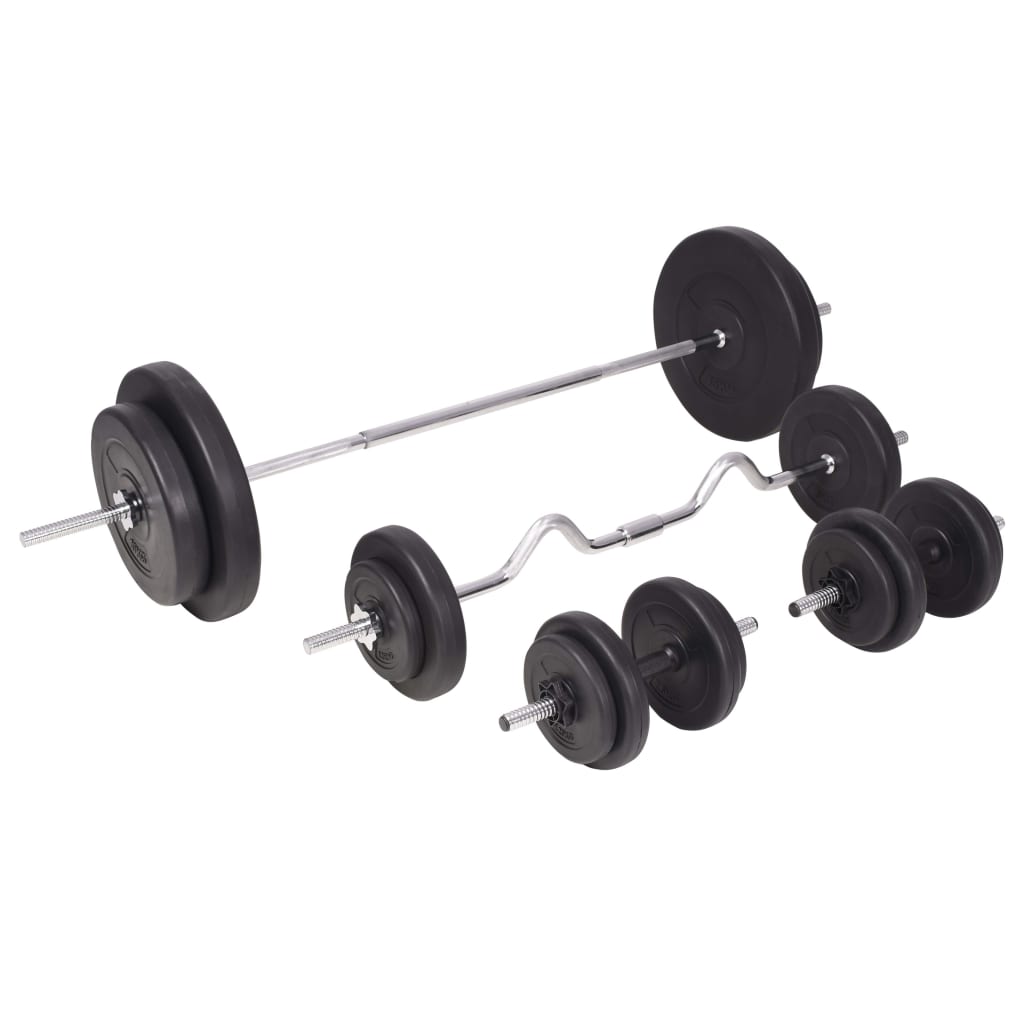 vidaXL Halterset 60 kg