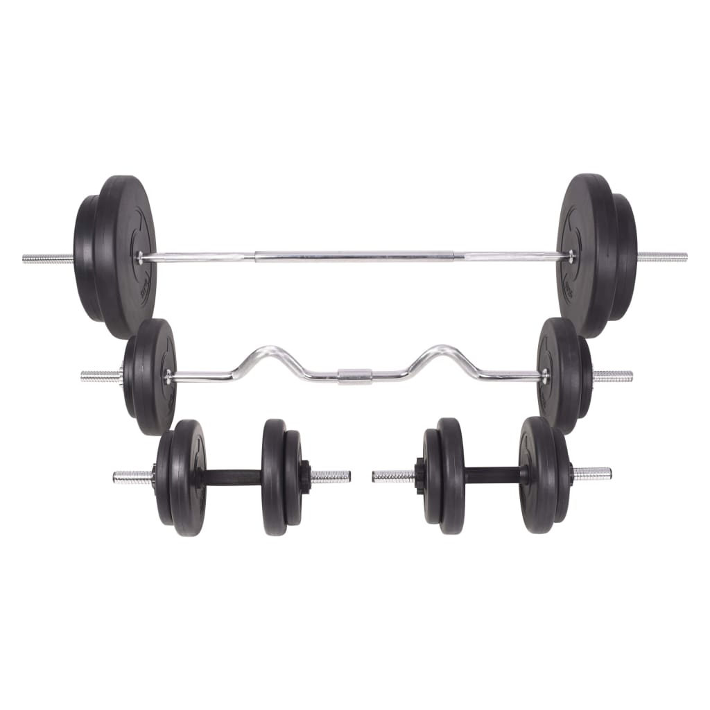 vidaXL Halterset 60 kg