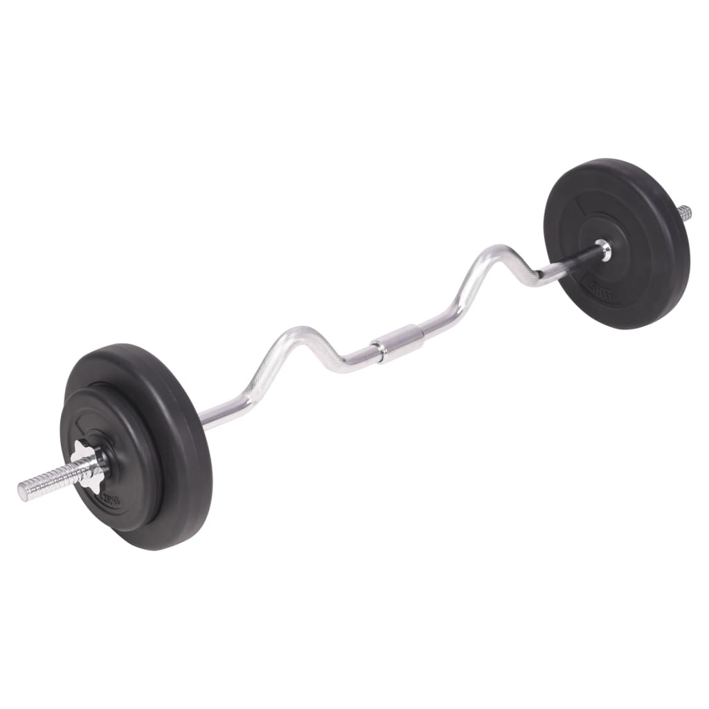 vidaXL Halterset 60 kg