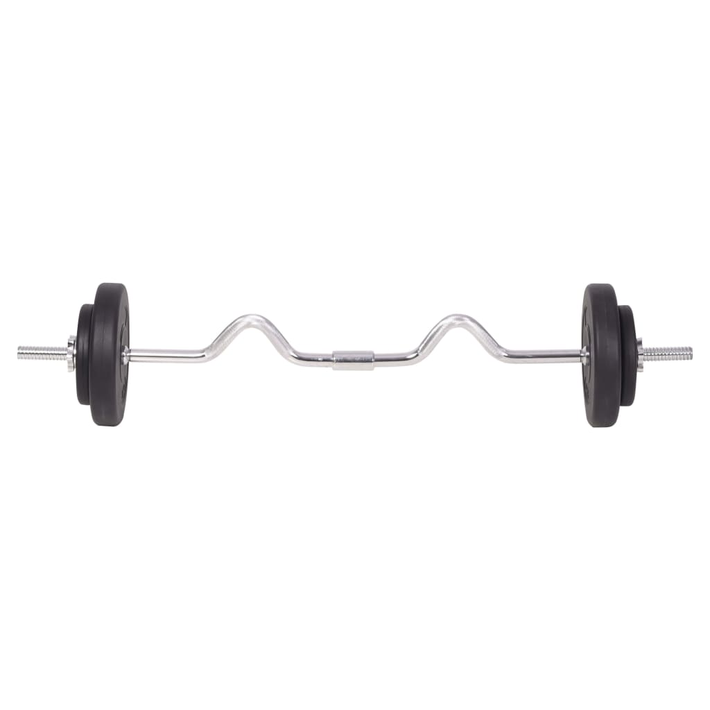 vidaXL Halterset 60 kg