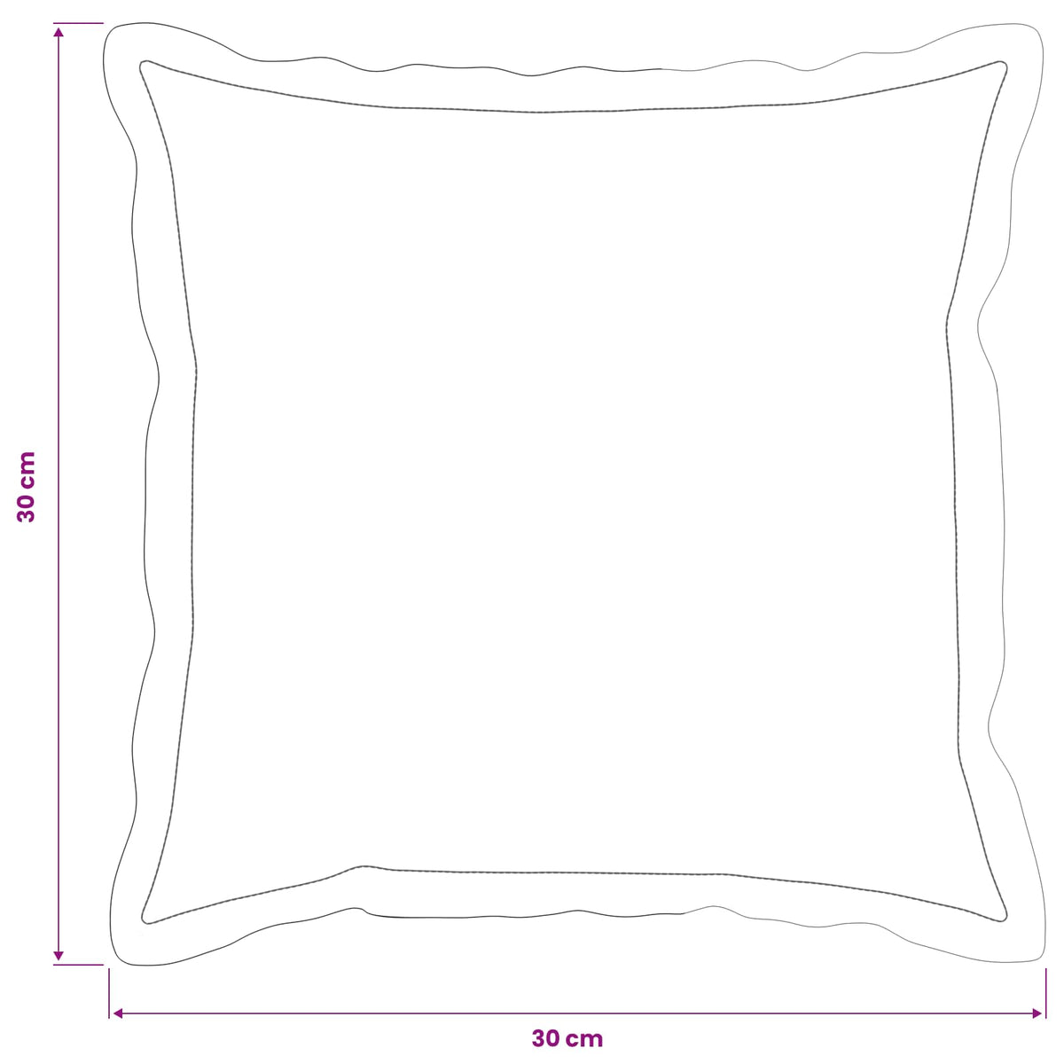 vidaXL Kussensloop 2 st HOUTEN Donkergrijs 30 x 30 cm Chenille Stof