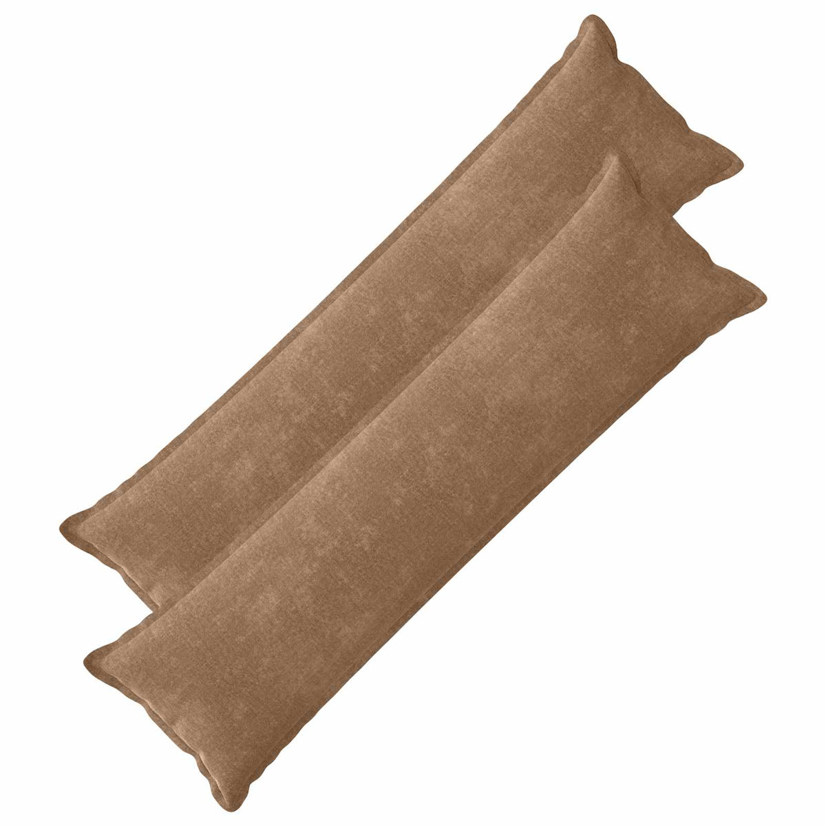 vidaXL Kussensloop 2 st HOUTEN Donkergrijs 30 x 30 cm Chenille Stof