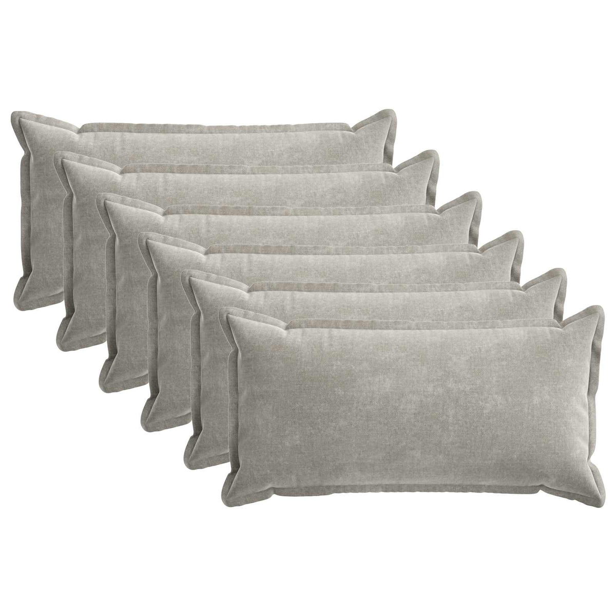 vidaXL Kussensloop 2 st HOUTEN Donkergrijs 30 x 30 cm Chenille Stof