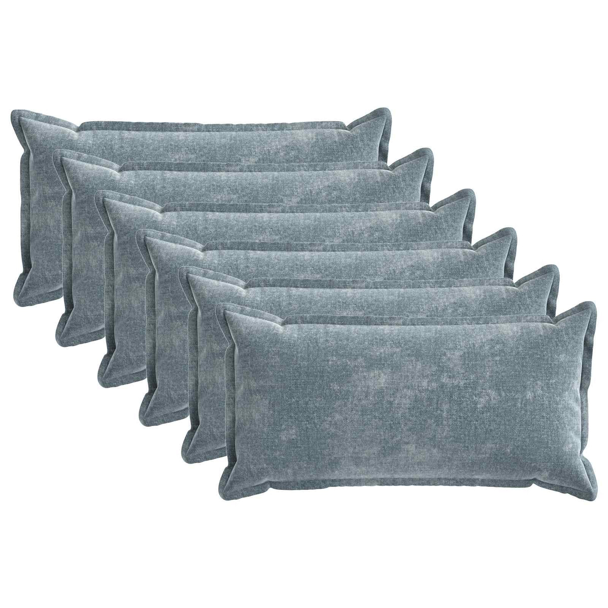 vidaXL Kussensloop 2 st HOUTEN Donkergrijs 30 x 30 cm Chenille Stof