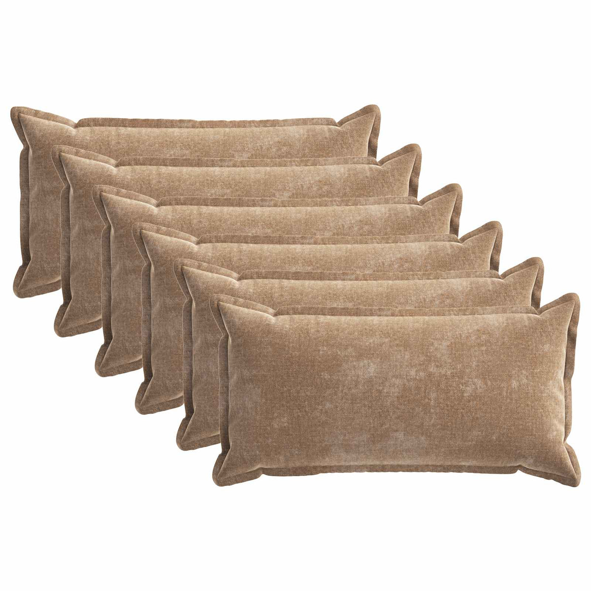 vidaXL Kussensloop 2 st HOUTEN Donkergrijs 30 x 30 cm Chenille Stof