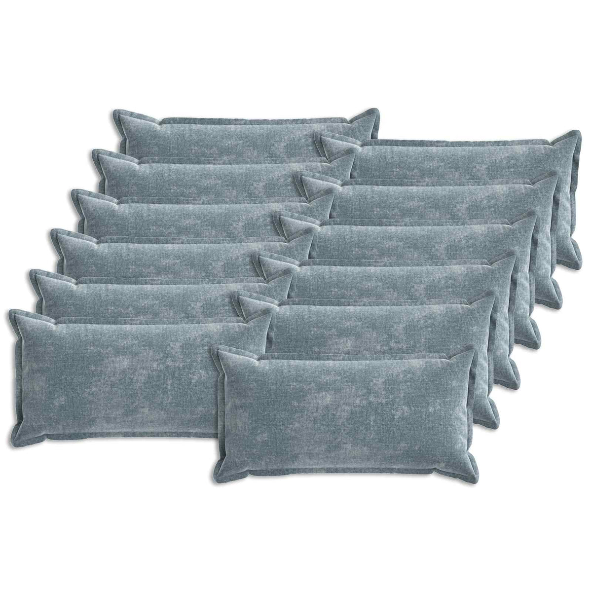 vidaXL Kussensloop 2 st HOUTEN Donkergrijs 30 x 30 cm Chenille Stof