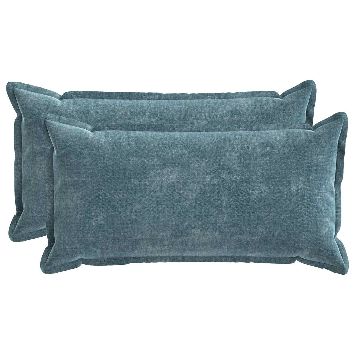vidaXL Kussensloop 2 st HOUTEN Donkergrijs 30 x 30 cm Chenille Stof