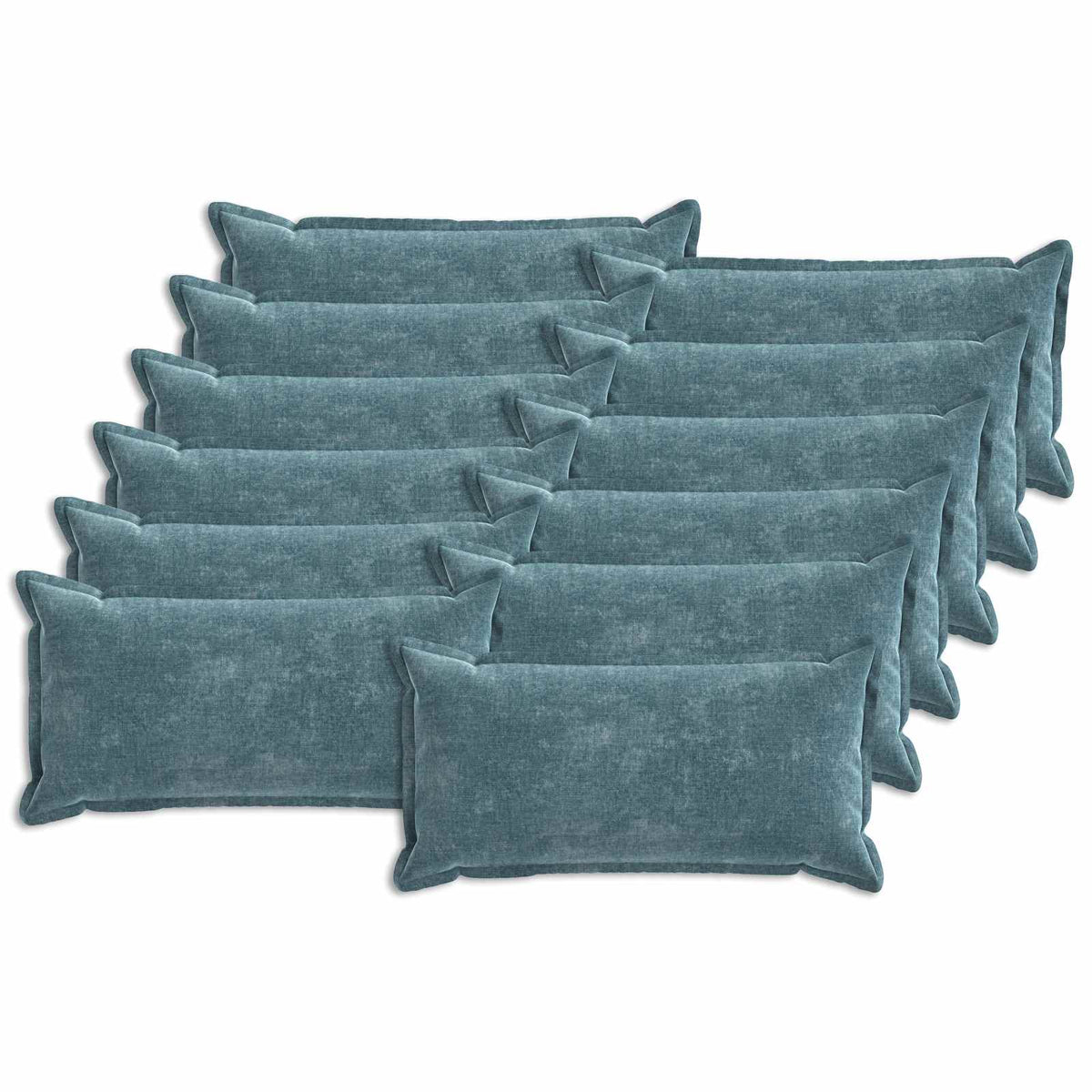 vidaXL Kussensloop 2 st HOUTEN Donkergrijs 30 x 30 cm Chenille Stof