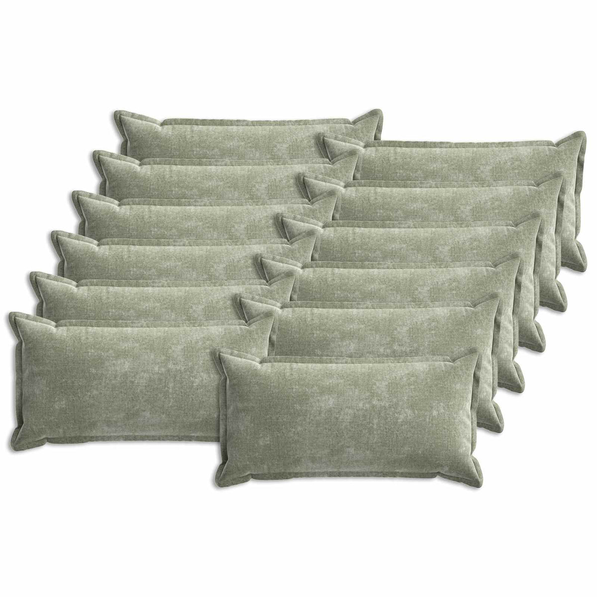 vidaXL Kussensloop 2 st HOUTEN Donkergrijs 30 x 30 cm Chenille Stof