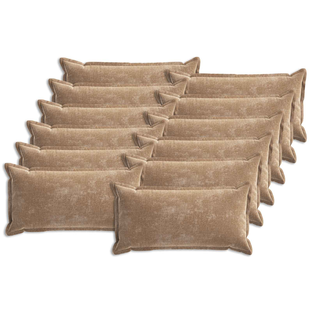 vidaXL Kussensloop 2 st HOUTEN Donkergrijs 30 x 30 cm Chenille Stof