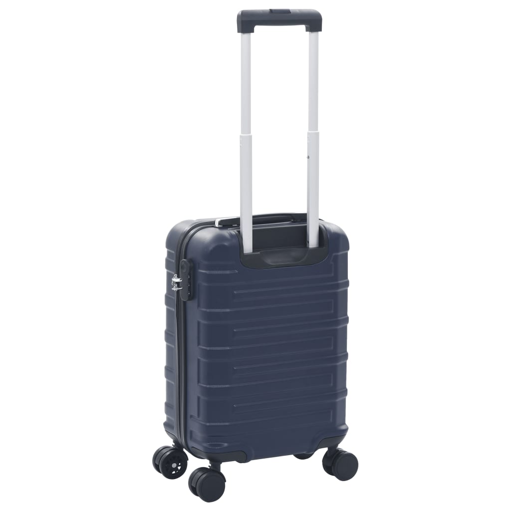 vidaXL Harde koffer ABS marineblauw
