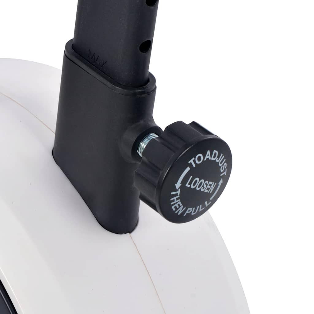 vidaXL Hometrainer magnetisch met hartslagmeter