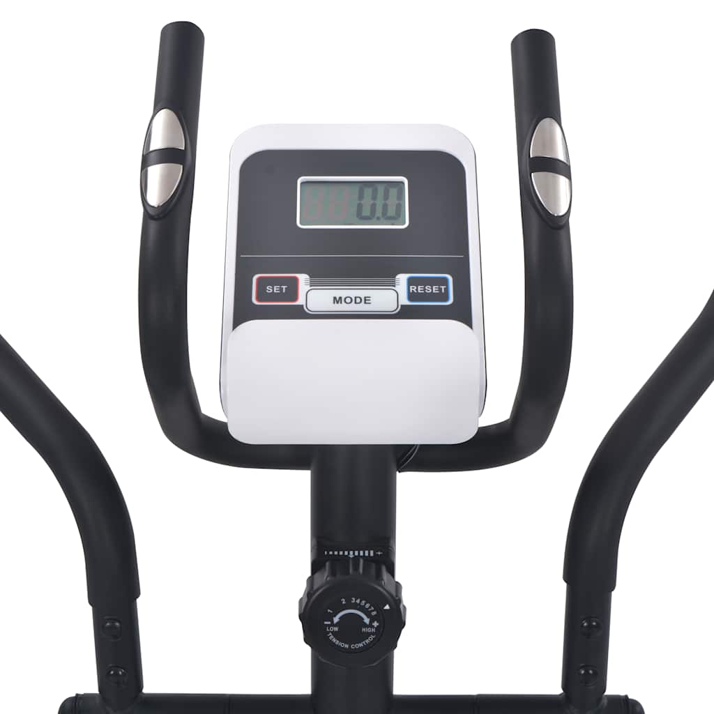 vidaXL Crosstrainer magnetisch met hartslagmeter