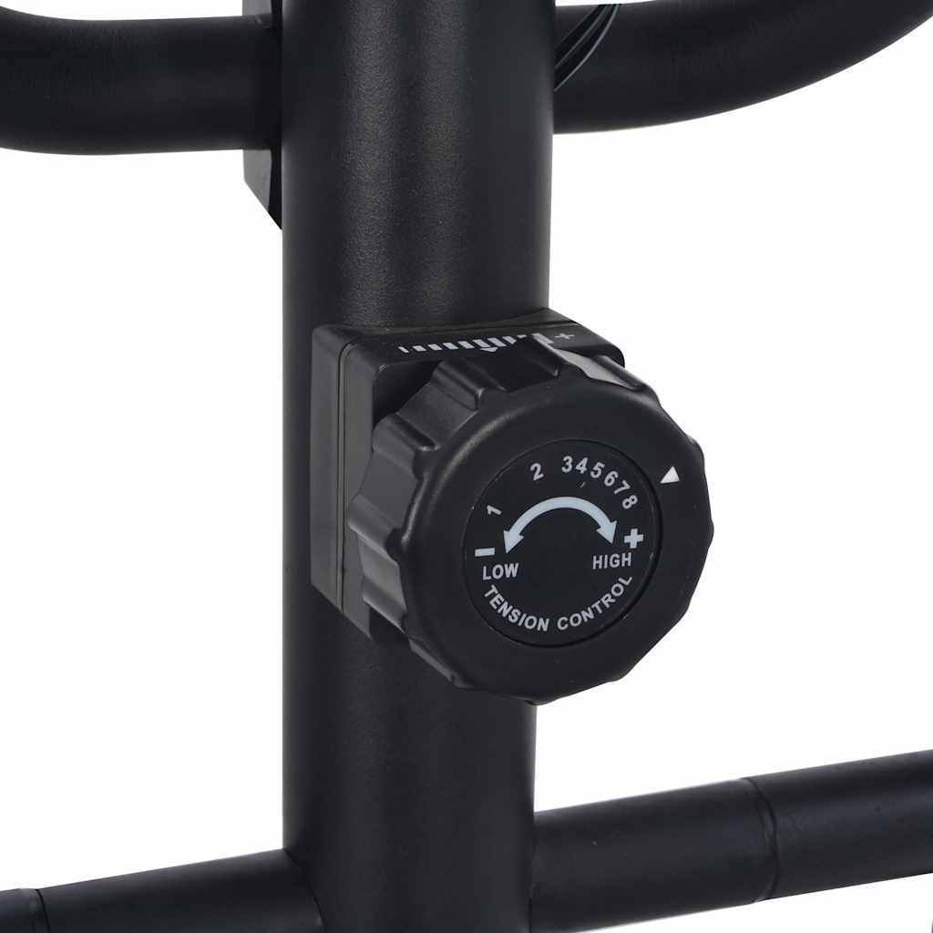 vidaXL Crosstrainer magnetisch met hartslagmeter