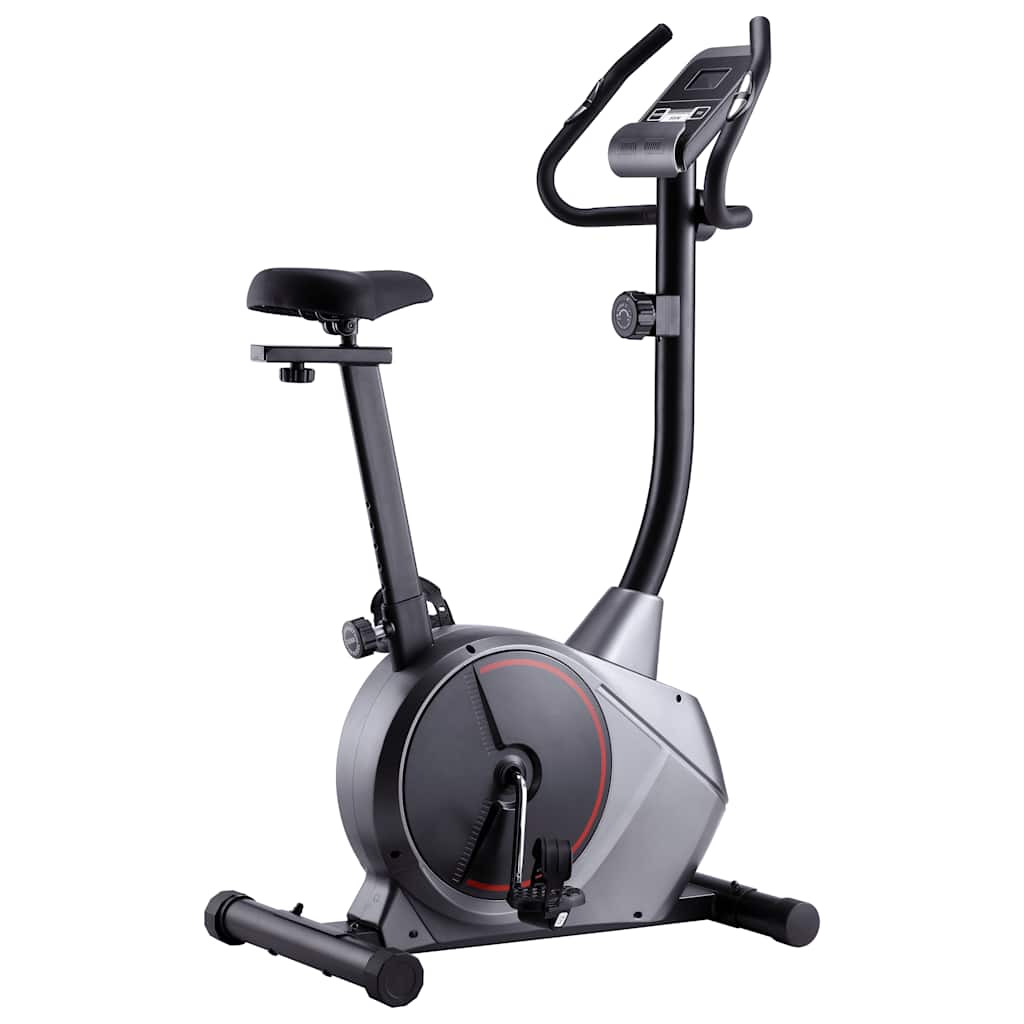 vidaXL Hometrainer magnetisch met hartslagmeter