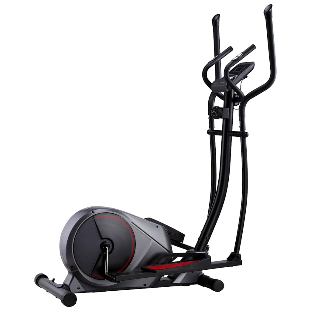vidaXL Crosstrainer magnetisch met hartslagmeter