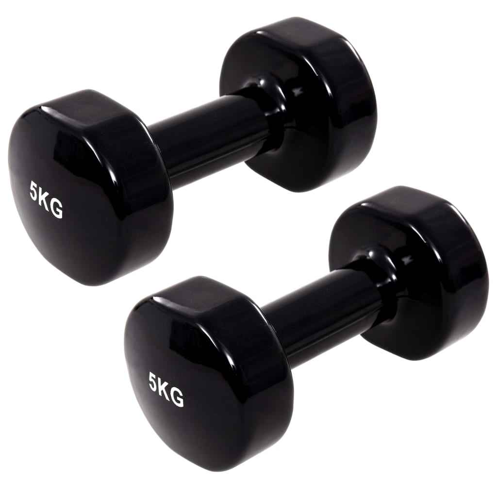 vidaXL Halters 2 st 2x4 kg gietijzer groen