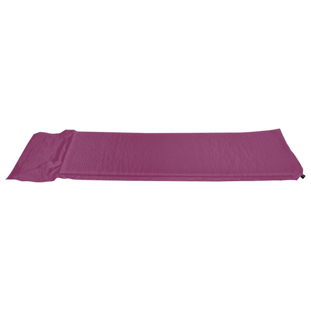 vidaXL Luchtmatras met kussen opblaasbaar 66x200 cm roze