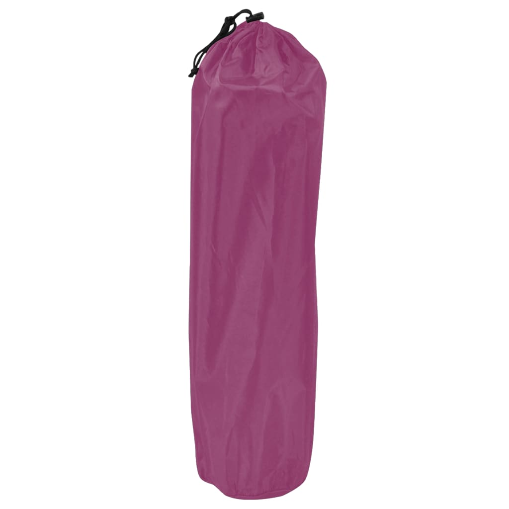 vidaXL Luchtmatras met kussen opblaasbaar 66x200 cm roze