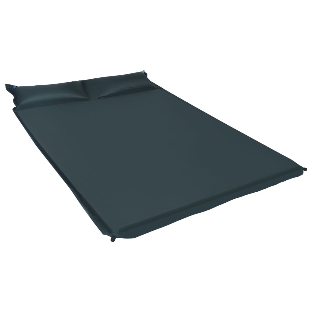 vidaXL Luchtmatras met kussen opblaasbaar 66x200 cm roze