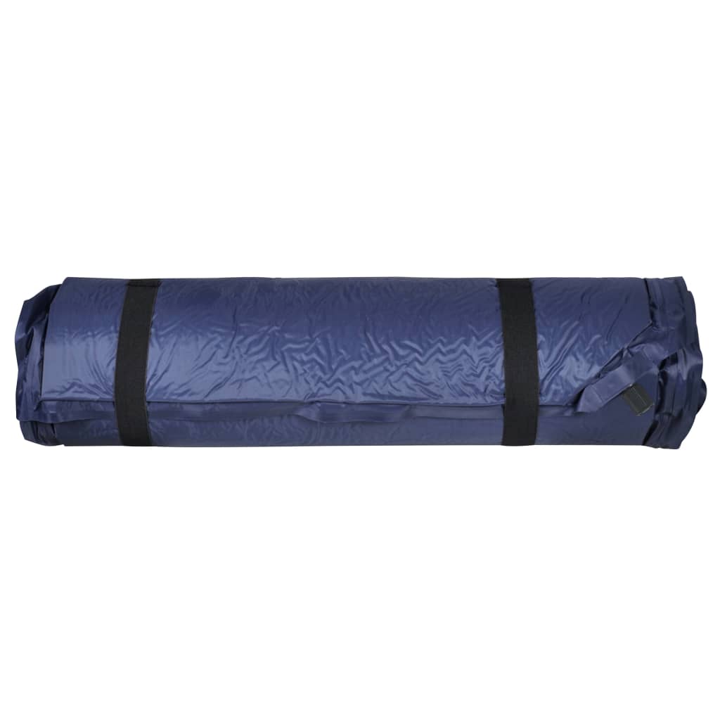 vidaXL Luchtmatras opblaasbaar 66x200 cm blauw