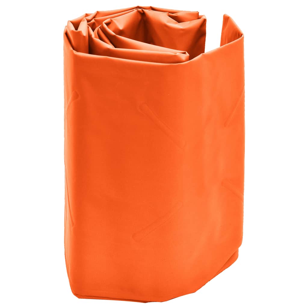 vidaXL Luchtmatras opblaasbaar 58x190 cm oranje