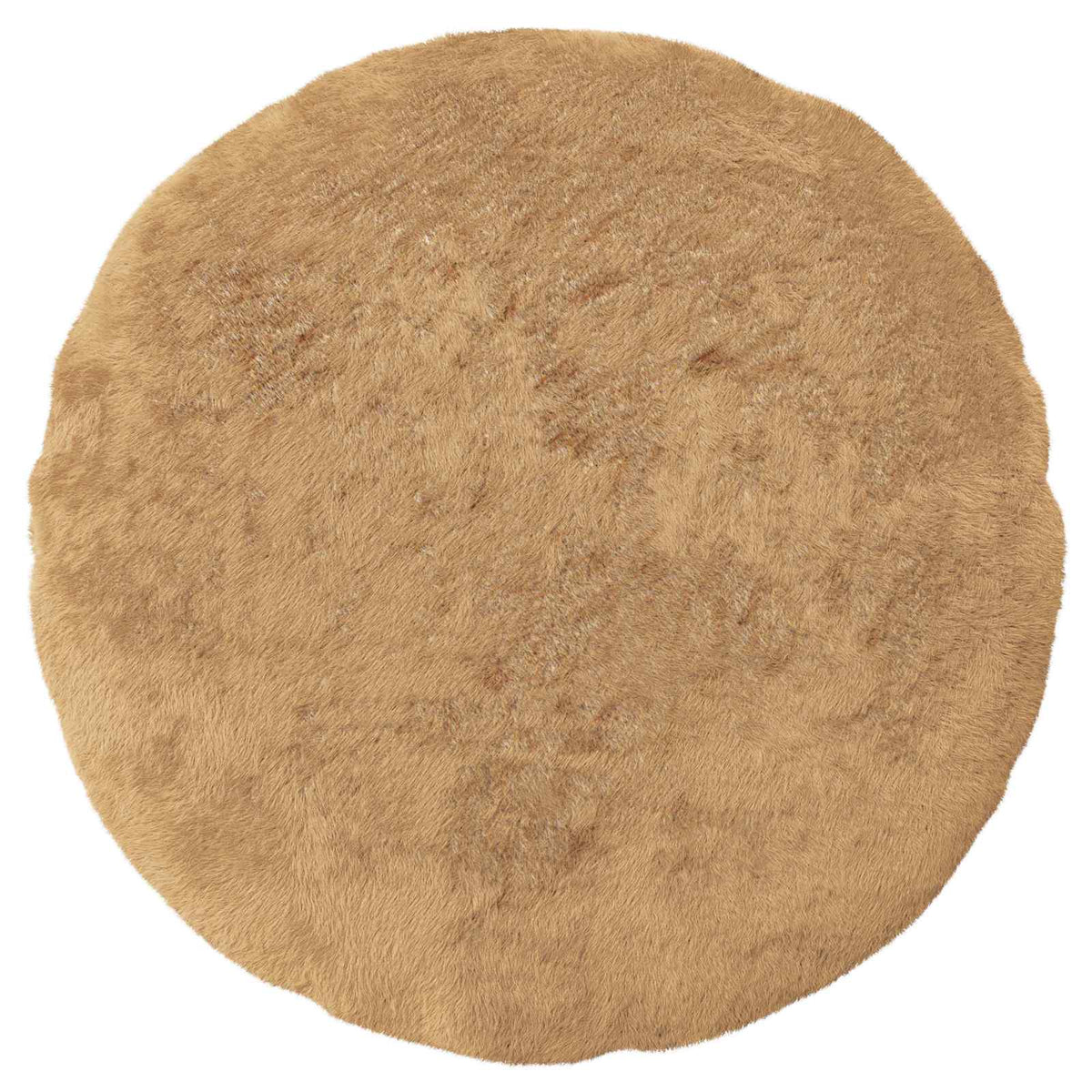 vidaXL Kussensloop 6 st HEERLEN Taupe Ø 60 cm Nep Konijnenbont