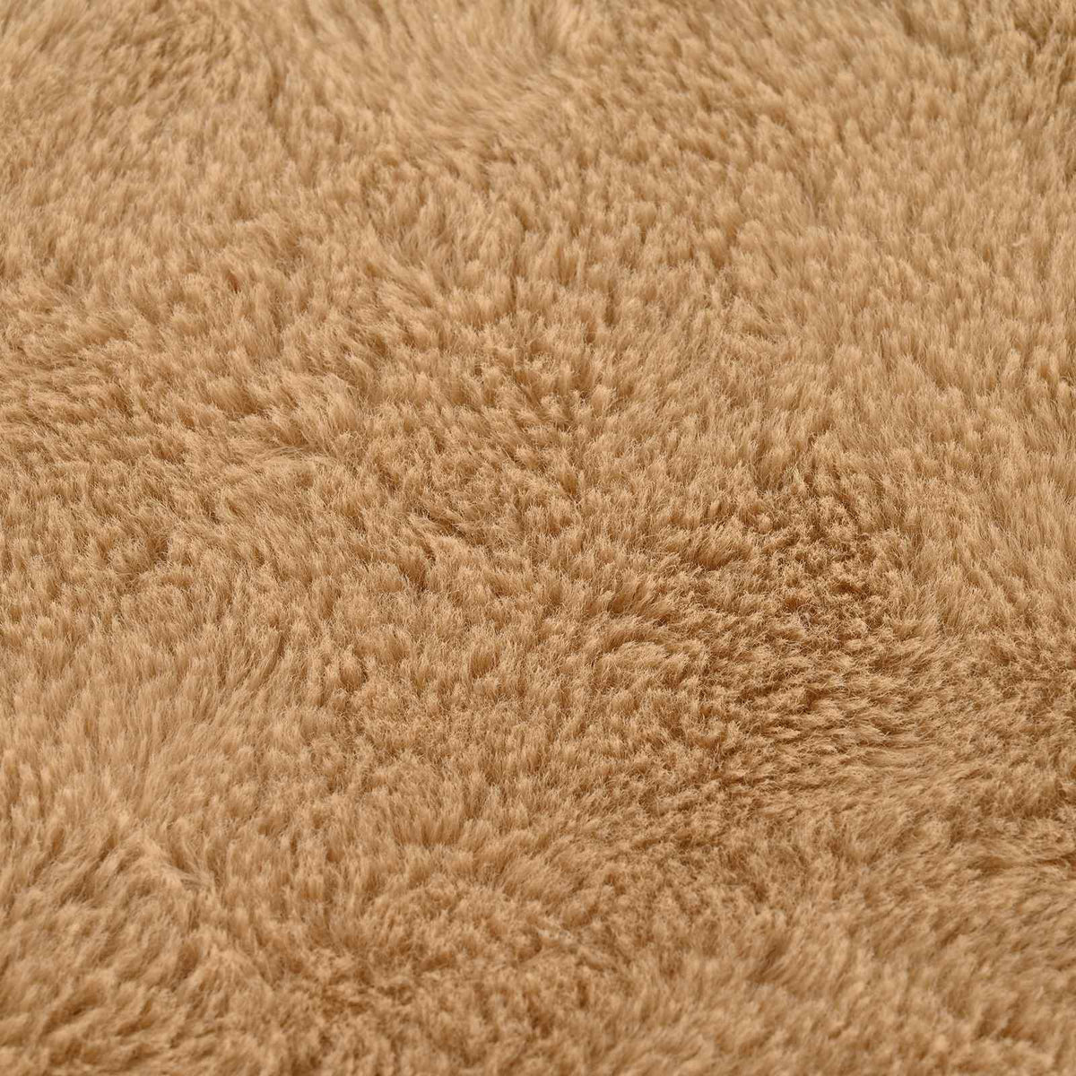 vidaXL Kussensloop 6 st HEERLEN Taupe Ø 60 cm Nep Konijnenbont