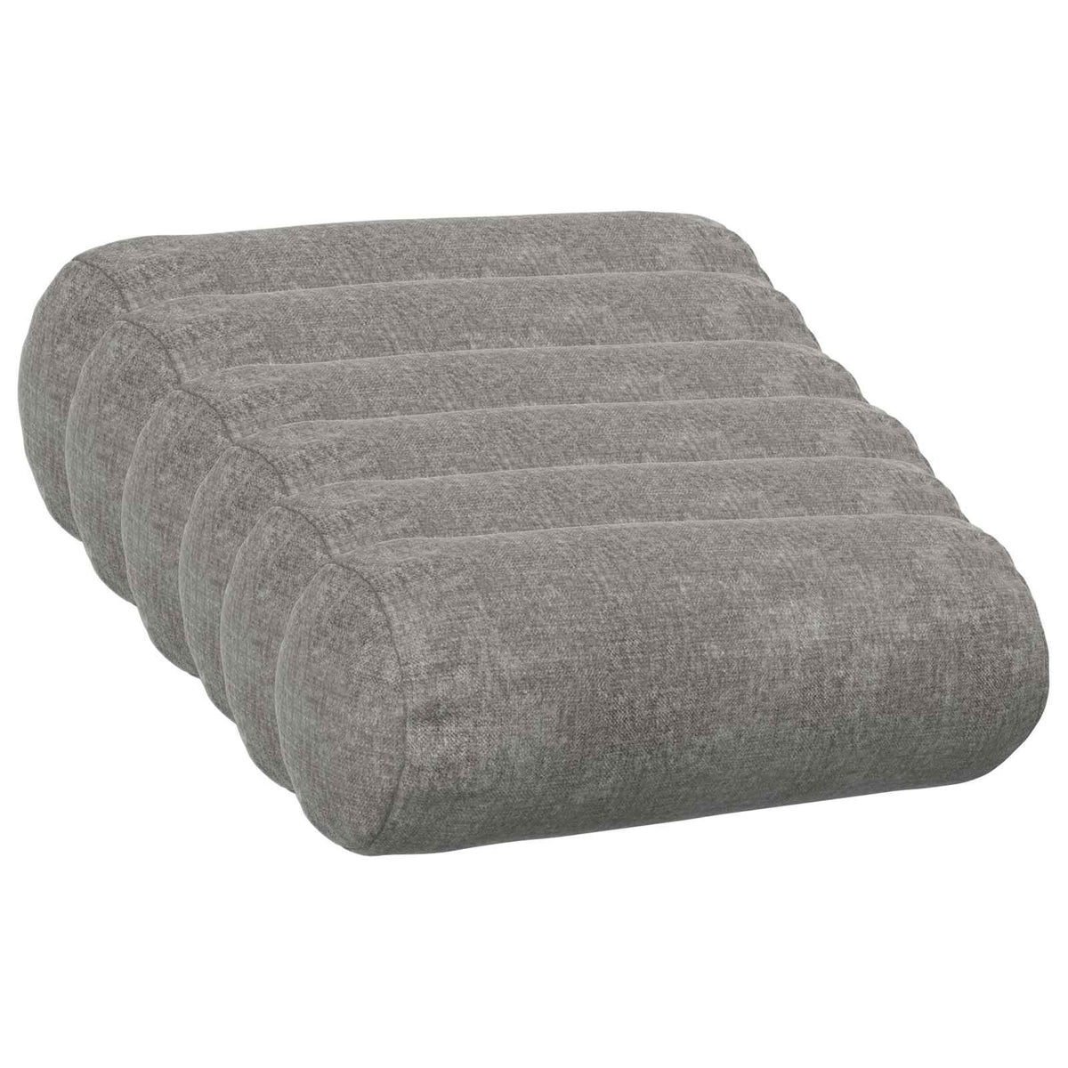 vidaXL Kussensloop 6 st HEERLEN Donkergrijs 30 x 30 cm Chenille Stof