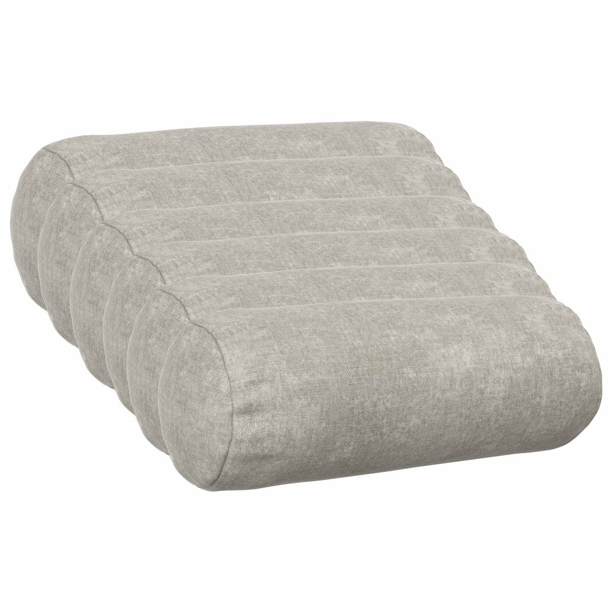 vidaXL Kussensloop 6 st HEERLEN Donkergrijs 30 x 30 cm Chenille Stof