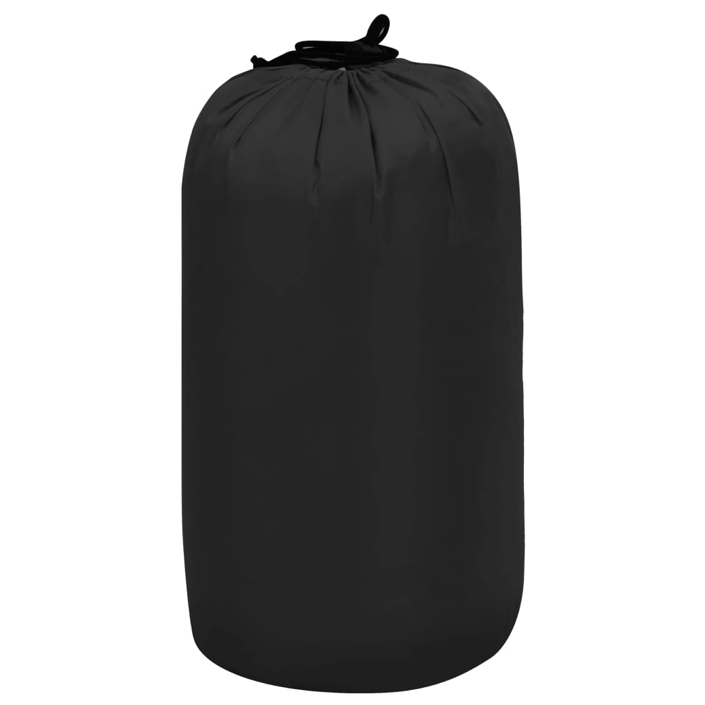 vidaXL Slaapzak 5 ℃ 1400 g zwart