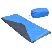 vidaXL Slaapzakken 2 st envelop lichtgewicht 10 ℃ 1100 g blauw