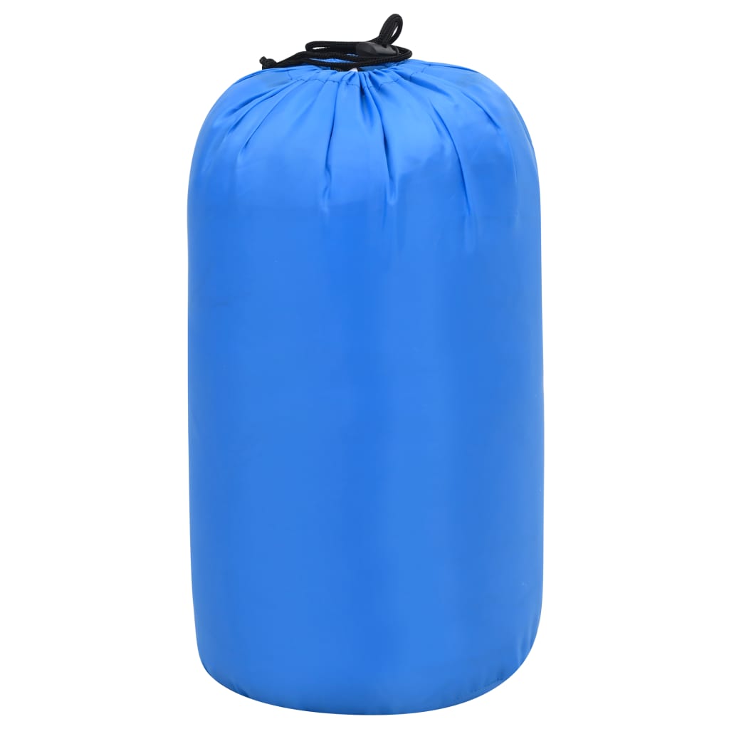 vidaXL Slaapzakken 2 st envelop lichtgewicht 10 ℃ 1100 g blauw