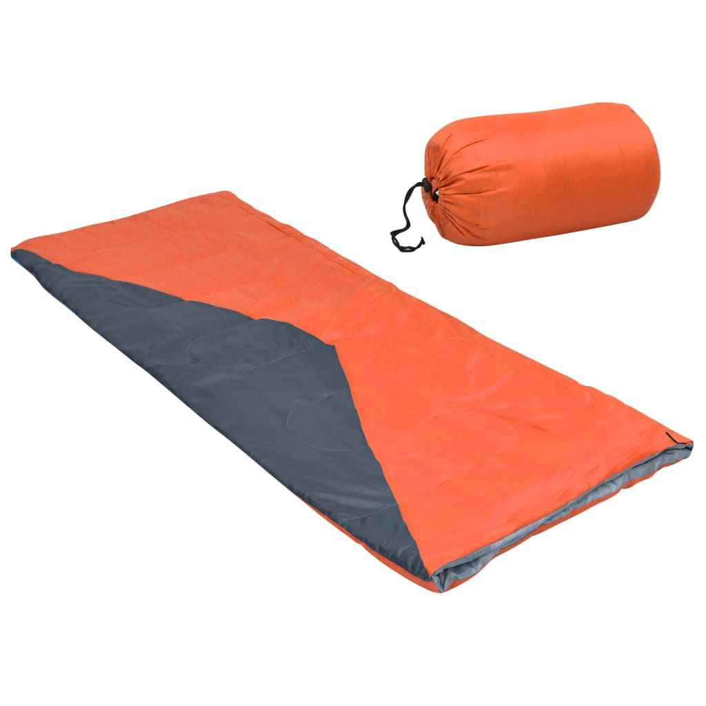vidaXL Slaapzakken 2 st envelop lichtgewicht 10 ℃ 1100 g blauw