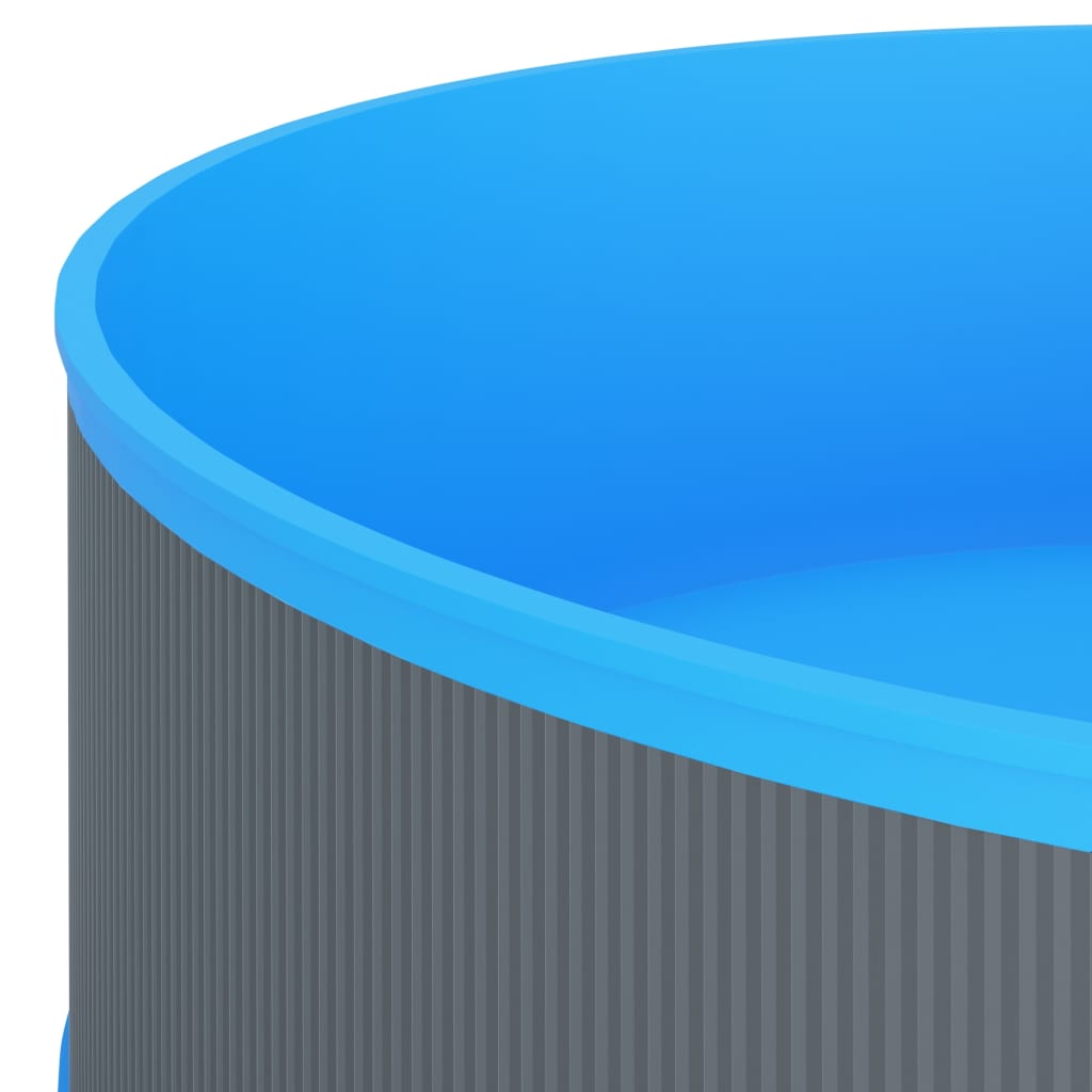 vidaXL Splasher pool 350x90 cm grijs - Aashly