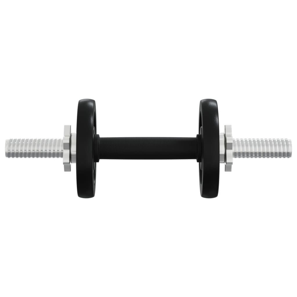 vidaXL Halterset 30 kg gietijzer