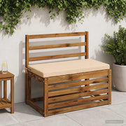 vidaXL Bankkussen SOEST 100% Polyester Crèmekleurig 80 x 40 x 5 cm