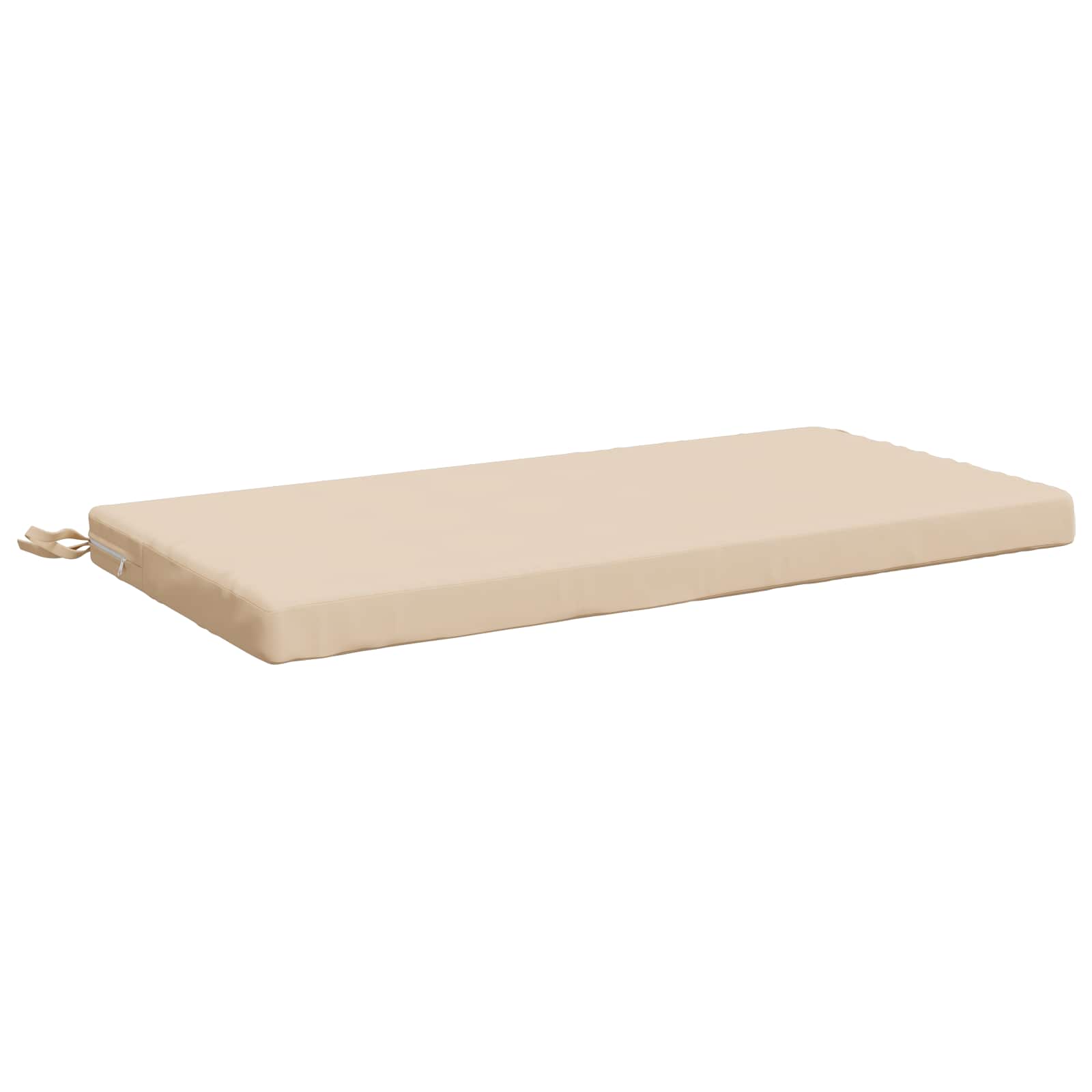 vidaXL Bankkussen SOEST 100% Polyester Crèmekleurig 80 x 40 x 5 cm