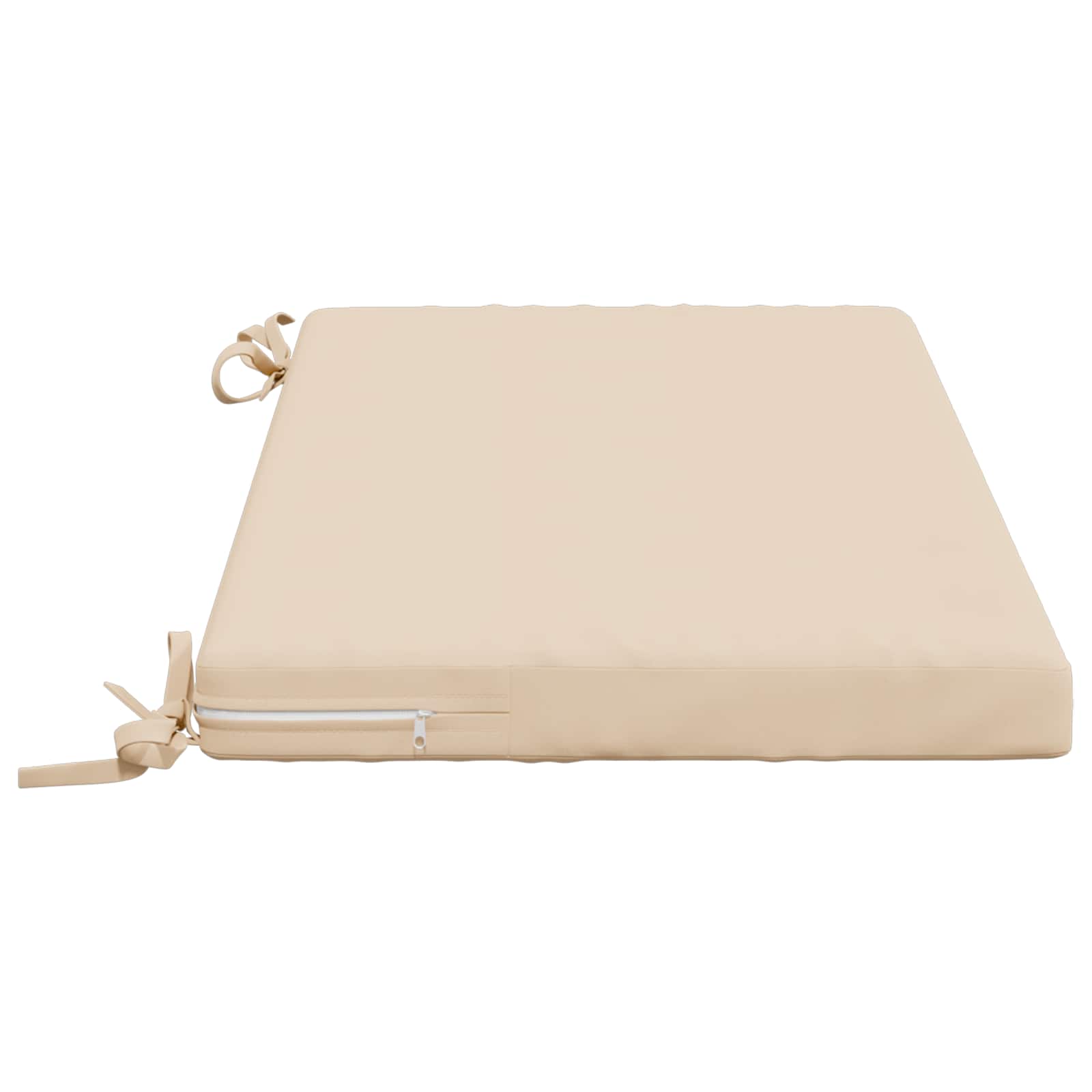 vidaXL Bankkussen SOEST 100% Polyester Crèmekleurig 80 x 40 x 5 cm