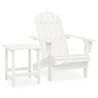Adirondack Tuinstoel met Tafeltje van Massief Vurenhout - Tuinsets