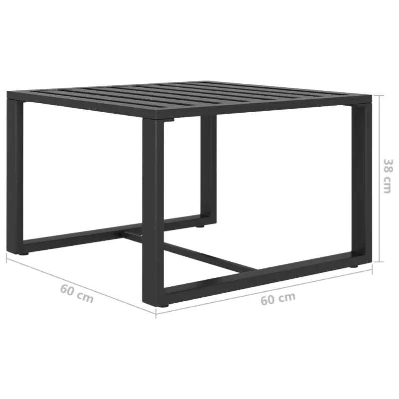 Aluminium Loungeset voor de Tuin met Modulaire Ontwerp - Tuinsets