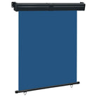 Aluminium rol parasol met UV- en scheurbestendig polyester scherm - Blauw / 145 x 250 cm / 1 - Parasols en zonneschermen